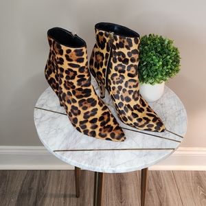 Vince Camuto Nandi leopard print boots